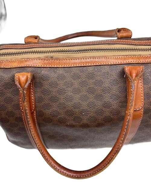 CELINE（セリーヌ）CELINE (セリーヌ) 巾着ショルダーバッグ ブラウンの古着・服飾アイテム