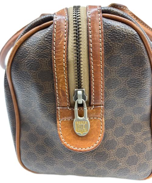 CELINE（セリーヌ）CELINE (セリーヌ) 巾着ショルダーバッグ ブラウンの古着・服飾アイテム