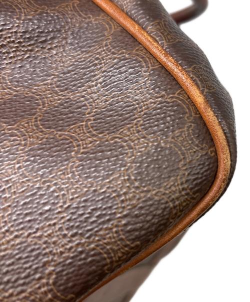 CELINE（セリーヌ）CELINE (セリーヌ) 巾着ショルダーバッグ ブラウンの古着・服飾アイテム