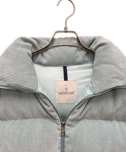 MONCLER（モンクレール）MONCLER (モンクレール) ダウンジャケット スカイブルー サイズ:SIZE00（SIZE XXS相当）の古着・服飾アイテム