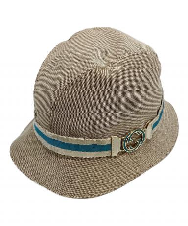 中古・古着通販】GUCCI (グッチ) バケットハット ベージュ サイズ:SIZE