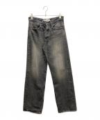 DAIRIKUダイリク）の古着「デニムパンツ」｜ブラック