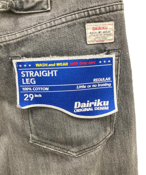 DAIRIKU（ダイリク）DAIRIKU (ダイリク) デニムパンツ ブラック サイズ:85cmの古着・服飾アイテム