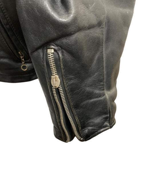 Schott（ショット）Schott (ショット) ボアライナー付きシングルライダースジャケット ブラック サイズ:SIZE50の古着・服飾アイテム