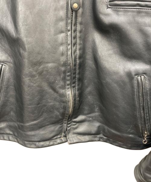 Schott（ショット）Schott (ショット) ボアライナー付きシングルライダースジャケット ブラック サイズ:SIZE50の古着・服飾アイテム