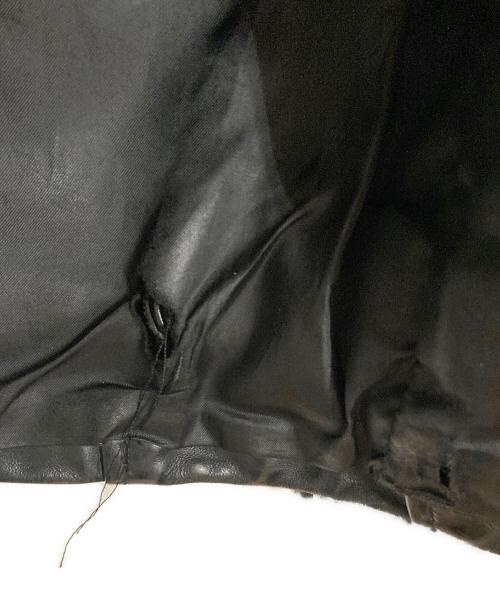 Schott（ショット）Schott (ショット) ボアライナー付きシングルライダースジャケット ブラック サイズ:SIZE50の古着・服飾アイテム