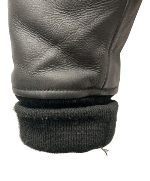 Liugoo Leathers（リューグーレザーズ）Liugoo Leathers (リューグーレザーズ) レザージャケット レッド×ブラック サイズ:SIZE 3Lの古着・服飾アイテム