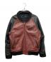 Liugoo Leathers（リューグーレザーズ）の古着「レザージャケット」｜レッド×ブラック