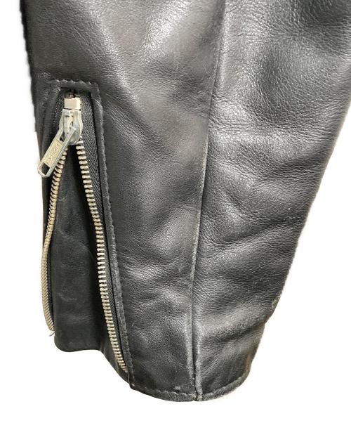 Schott（ショット）Schott (ショット) ダブルライダースジャケット ブラック サイズ:SIZE46の古着・服飾アイテム