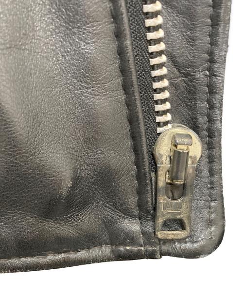 Schott（ショット）Schott (ショット) ダブルライダースジャケット ブラック サイズ:SIZE46の古着・服飾アイテム