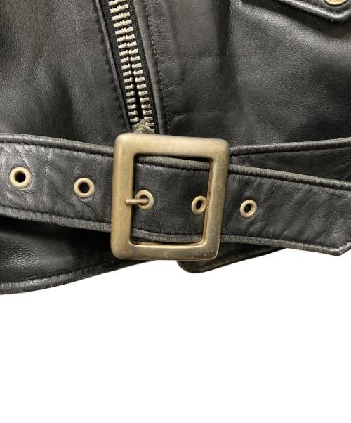 Schott（ショット）Schott (ショット) ダブルライダースジャケット ブラック サイズ:SIZE46の古着・服飾アイテム