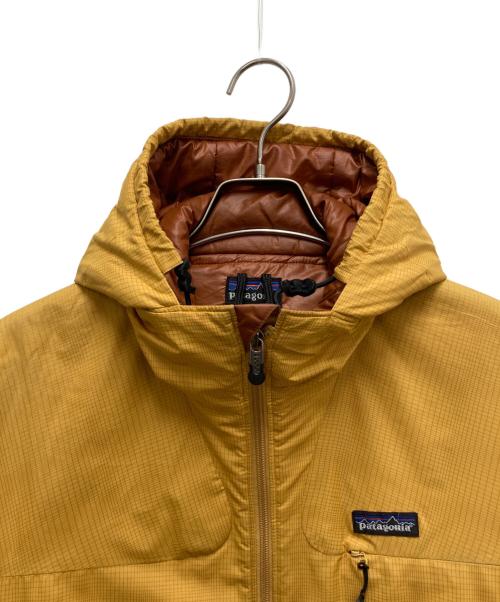 Patagonia（パタゴニア）Patagonia (パタゴニア) マイクロパフフーデッドジャケット イエロー サイズ:XSの古着・服飾アイテム