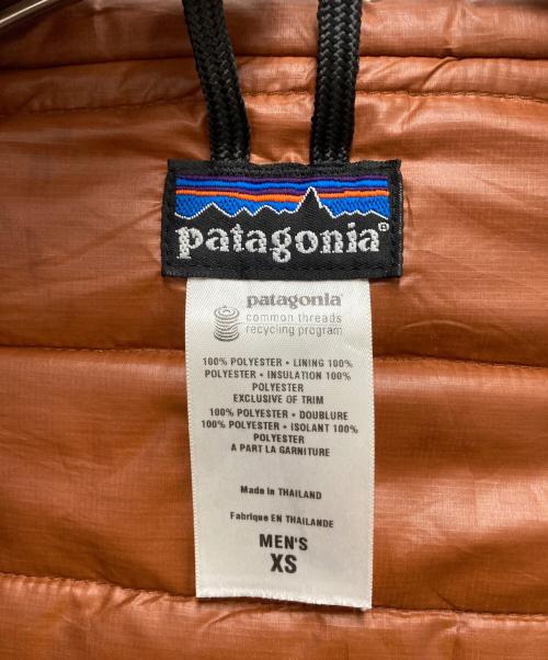 Patagonia（パタゴニア）Patagonia (パタゴニア) マイクロパフフーデッドジャケット イエロー サイズ:XSの古着・服飾アイテム
