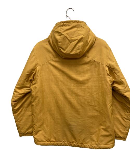 Patagonia（パタゴニア）Patagonia (パタゴニア) マイクロパフフーデッドジャケット イエロー サイズ:XSの古着・服飾アイテム