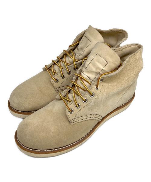 RED WING（レッドウィング）RED WING (レッドウィング) 6-inch Classic Round ベージュ サイズ:8 1/2（約26.5cm〜27.0cm相当）の古着・服飾アイテム