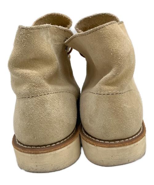 RED WING（レッドウィング）RED WING (レッドウィング) 6-inch Classic Round ベージュ サイズ:8 1/2（約26.5cm〜27.0cm相当）の古着・服飾アイテム