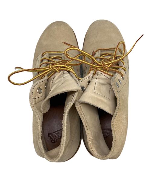 RED WING（レッドウィング）RED WING (レッドウィング) 6-inch Classic Round ベージュ サイズ:8 1/2（約26.5cm〜27.0cm相当）の古着・服飾アイテム