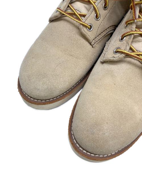 RED WING（レッドウィング）RED WING (レッドウィング) 6-inch Classic Round ベージュ サイズ:8 1/2（約26.5cm〜27.0cm相当）の古着・服飾アイテム
