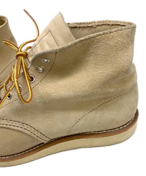 RED WING（レッドウィング）RED WING (レッドウィング) 6-inch Classic Round ベージュ サイズ:8 1/2（約26.5cm〜27.0cm相当）の古着・服飾アイテム