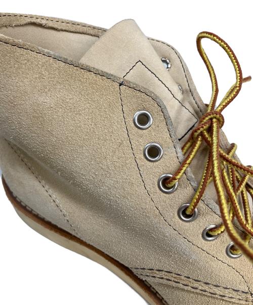 RED WING（レッドウィング）RED WING (レッドウィング) 6-inch Classic Round ベージュ サイズ:8 1/2（約26.5cm〜27.0cm相当）の古着・服飾アイテム