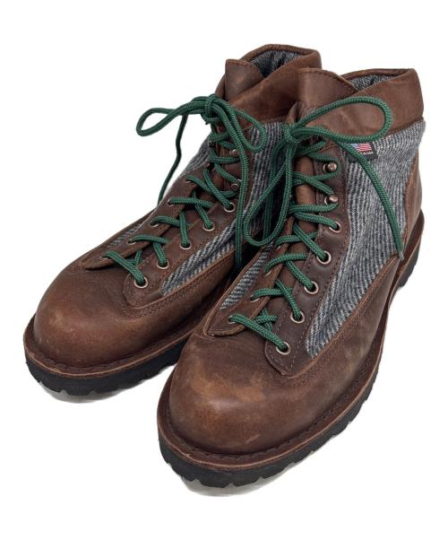Danner（ダナー）Danner (ダナー) WOOLRICH (ウールリッチ) ブーツ ブラウン×グレー サイズ:UK9の古着・服飾アイテム