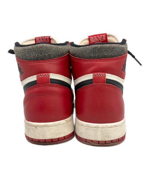 NIKE（ナイキ）NIKE (ナイキ) Air Jordan 1 レッド×ホワイト サイズ:SIZE 26.5cmの古着・服飾アイテム