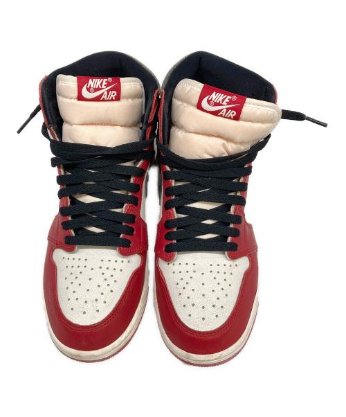 NIKE（ナイキ）NIKE (ナイキ) Air Jordan 1 レッド×ホワイト サイズ:SIZE 26.5cmの古着・服飾アイテム