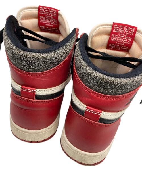 NIKE（ナイキ）NIKE (ナイキ) Air Jordan 1 レッド×ホワイト サイズ:SIZE 26.5cmの古着・服飾アイテム