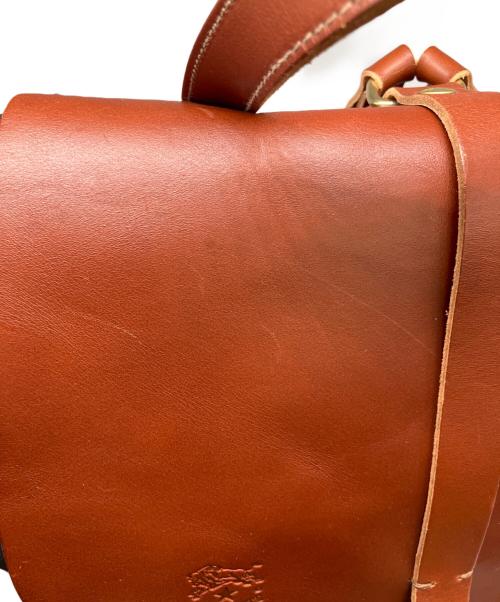 IL BISONTE（イル ビゾンテ）IL BISONTE (イル ビゾンテ) リュック ブラウン×ブラックの古着・服飾アイテム