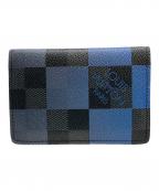 LOUIS VUITTONルイ ヴィトン）の古着「カードケース」｜ブルー