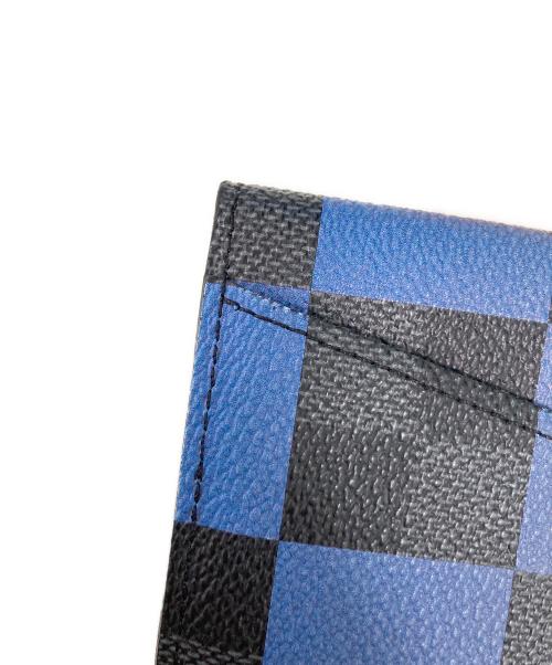 LOUIS VUITTON（ルイ ヴィトン）LOUIS VUITTON (ルイ ヴィトン) カードケース ブルーの古着・服飾アイテム