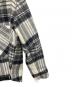 中古・古着 WELLDONE (ウェルダン) Wool Plaid Anorak Jacket ハーフジップチェックジャケットブルゾン ホワイト サイズ:SIZE XL：22000円