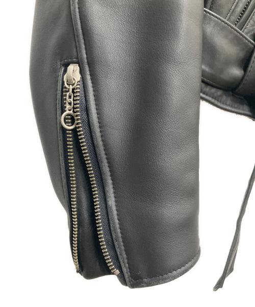 HARLEY-DAVIDSON（ハーレーダビッドソン）HARLEY-DAVIDSON (ハーレーダビッドソン) レザージャケット ブラック サイズ:SIZE Sの古着・服飾アイテム