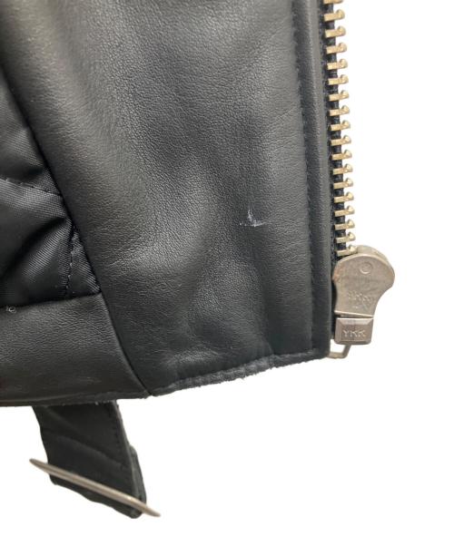 HARLEY-DAVIDSON（ハーレーダビッドソン）HARLEY-DAVIDSON (ハーレーダビッドソン) レザージャケット ブラック サイズ:SIZE Sの古着・服飾アイテム