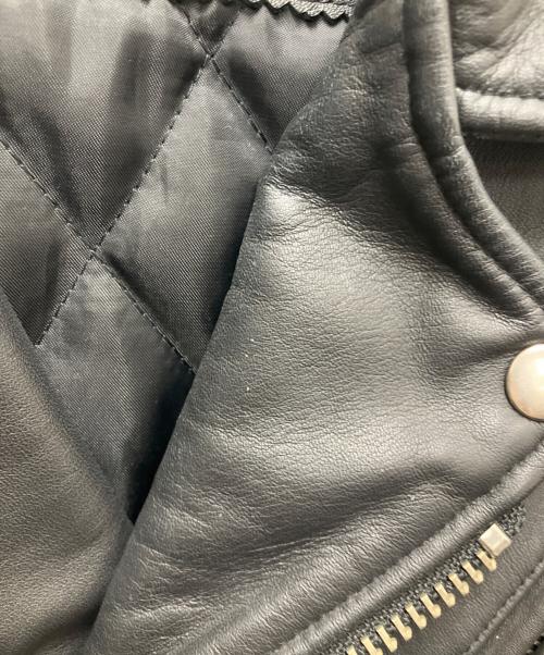 HARLEY-DAVIDSON（ハーレーダビッドソン）HARLEY-DAVIDSON (ハーレーダビッドソン) レザージャケット ブラック サイズ:SIZE Sの古着・服飾アイテム