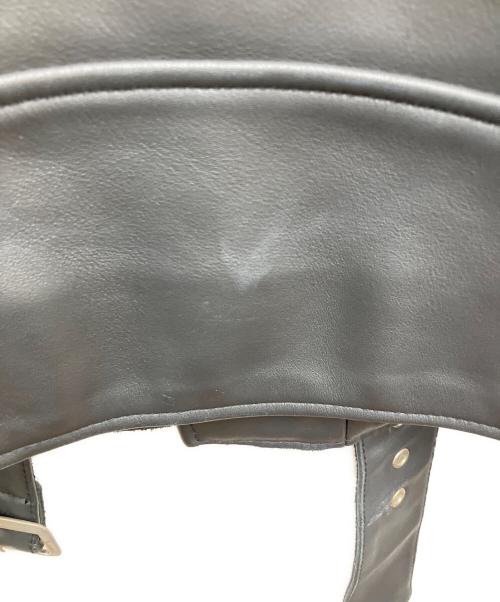 HARLEY-DAVIDSON（ハーレーダビッドソン）HARLEY-DAVIDSON (ハーレーダビッドソン) レザージャケット ブラック サイズ:SIZE Sの古着・服飾アイテム