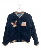 東洋エンタープライズトウヨウエンタープライズ）の古着「スカジャン」｜ネイビー