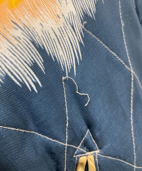 東洋エンタープライズ（トウヨウエンタープライズ）東洋エンタープライズ (トウヨウエンタープライズ) スカジャン ネイビー サイズ:中（Mサイズ相当）の古着・服飾アイテム