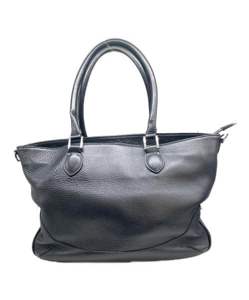 PELLE MORBIDA（ペッレモルビダ）PELLE MORBIDA (ペッレモルビダ) トートバッグ ネイビーの古着・服飾アイテム