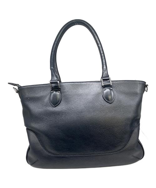 PELLE MORBIDA（ペッレモルビダ）PELLE MORBIDA (ペッレモルビダ) トートバッグ ネイビーの古着・服飾アイテム