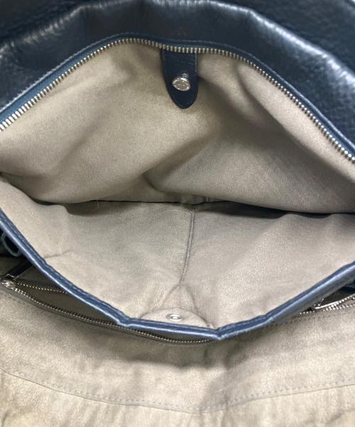 PELLE MORBIDA（ペッレモルビダ）PELLE MORBIDA (ペッレモルビダ) トートバッグ ネイビーの古着・服飾アイテム