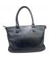 PELLE MORBIDA (ペッレモルビダ) トートバッグ ネイビー：15000円
