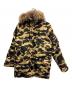 A BATHING APE（ア ベイシング エイプ）の古着「ダウンジャケット」｜ベージュ