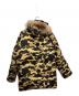 A BATHING APE (ア ベイシング エイプ) ダウンジャケット ベージュ サイズ:S：40000円
