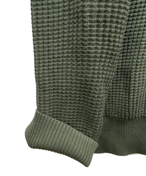 MONCLER（モンクレール）MONCLER (モンクレール) 厚手ニット グリーン サイズ:XLの古着・服飾アイテム