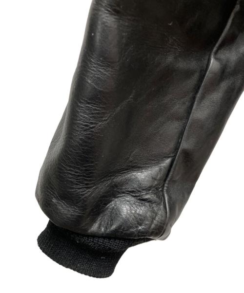 VANSON（バンソン）VANSON (バンソン) レザージャケット ブラック サイズ:40の古着・服飾アイテム