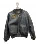 VANSON（バンソン）の古着「レザージャケット」｜ブラック