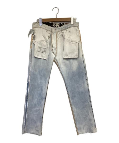 LEVI'S VINTAGE CLOTHING（リーバイス ビンテージ クロージング）LEVI'S VINTAGE CLOTHING (リーバイス ビンテージ クロージング) 551ZXX 復刻1962年モデル デニムパンツ ブラック×ホワイト サイズ:W30の古着・服飾アイテム