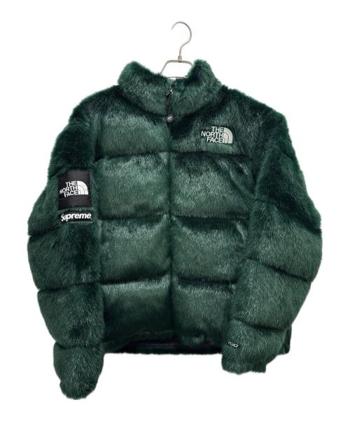 THE NORTH FACE（ザ ノース フェイス）THE NORTH FACE (ザ ノース フェイス) Supreme (シュプリーム) ダウンジャケット グリーン サイズ:Ｍの古着・服飾アイテム