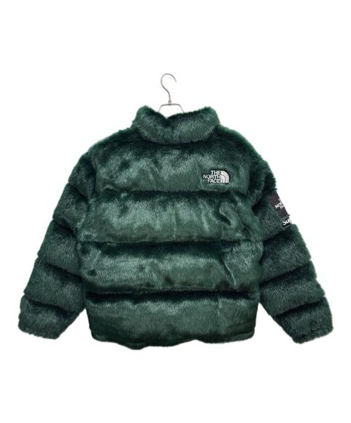 THE NORTH FACE（ザ ノース フェイス）THE NORTH FACE (ザ ノース フェイス) Supreme (シュプリーム) ダウンジャケット グリーン サイズ:Ｍの古着・服飾アイテム
